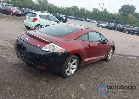 2007 Mitsubishi Eclipse Gs из США, поврежденный, VIN 4A3AK24F67E027349